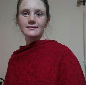 Genuine irish wool wrap - new. Never worn